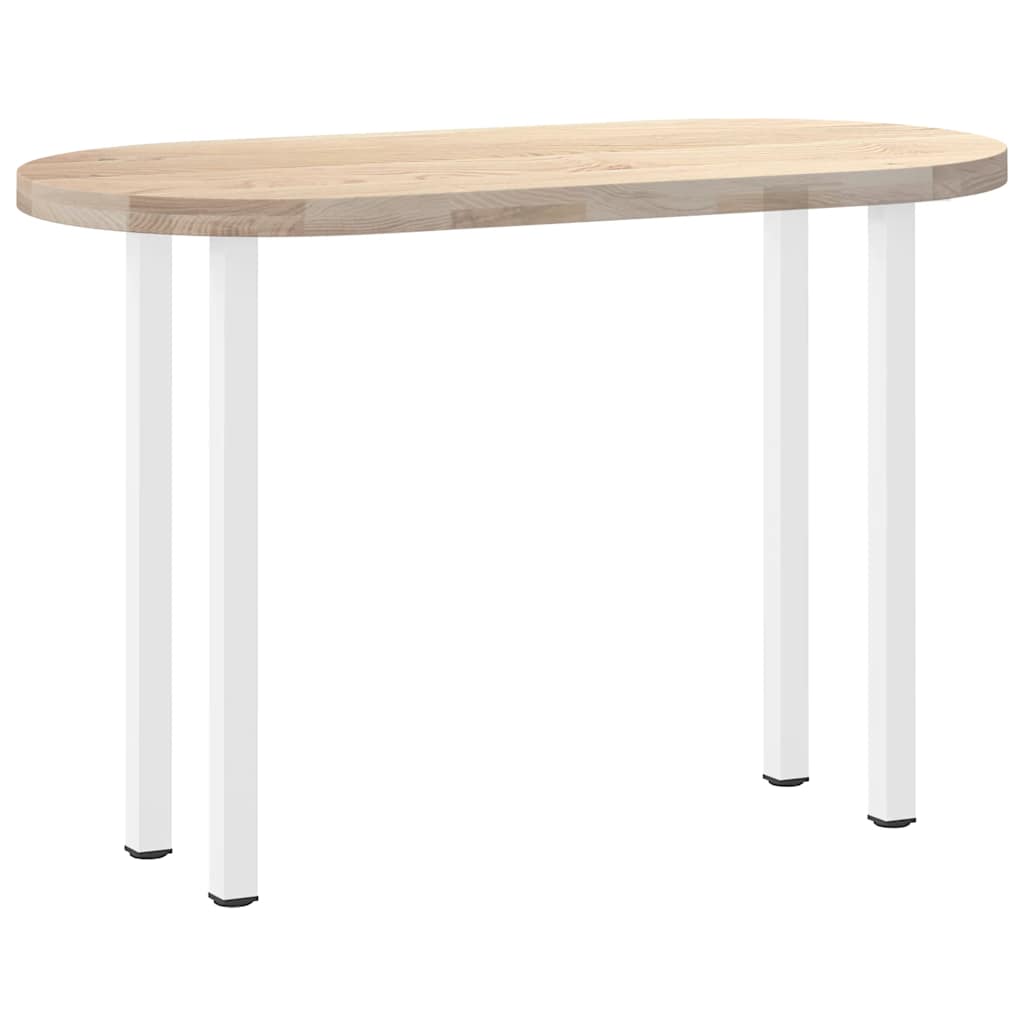 Console Table Legs 4 pcs White 72-74 cm Steel