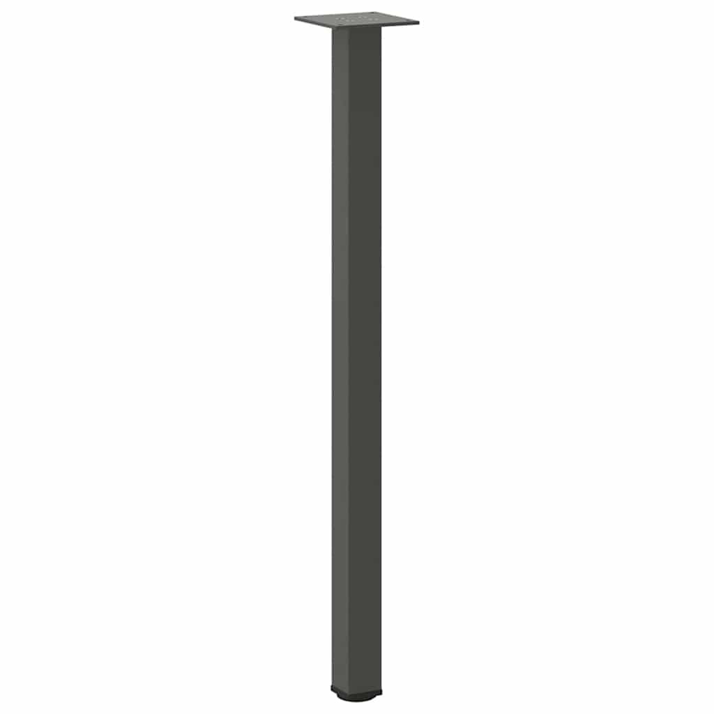 Console Table Legs 4 pcs Anthracite 72-74 cm Steel