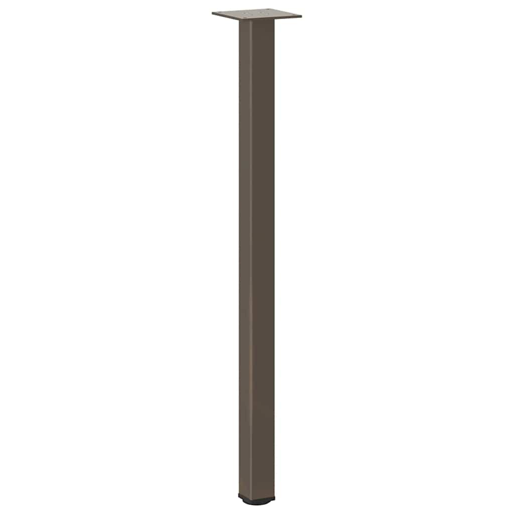 Console Table Legs 4 pcs Natural Steel 72-74 cm Steel