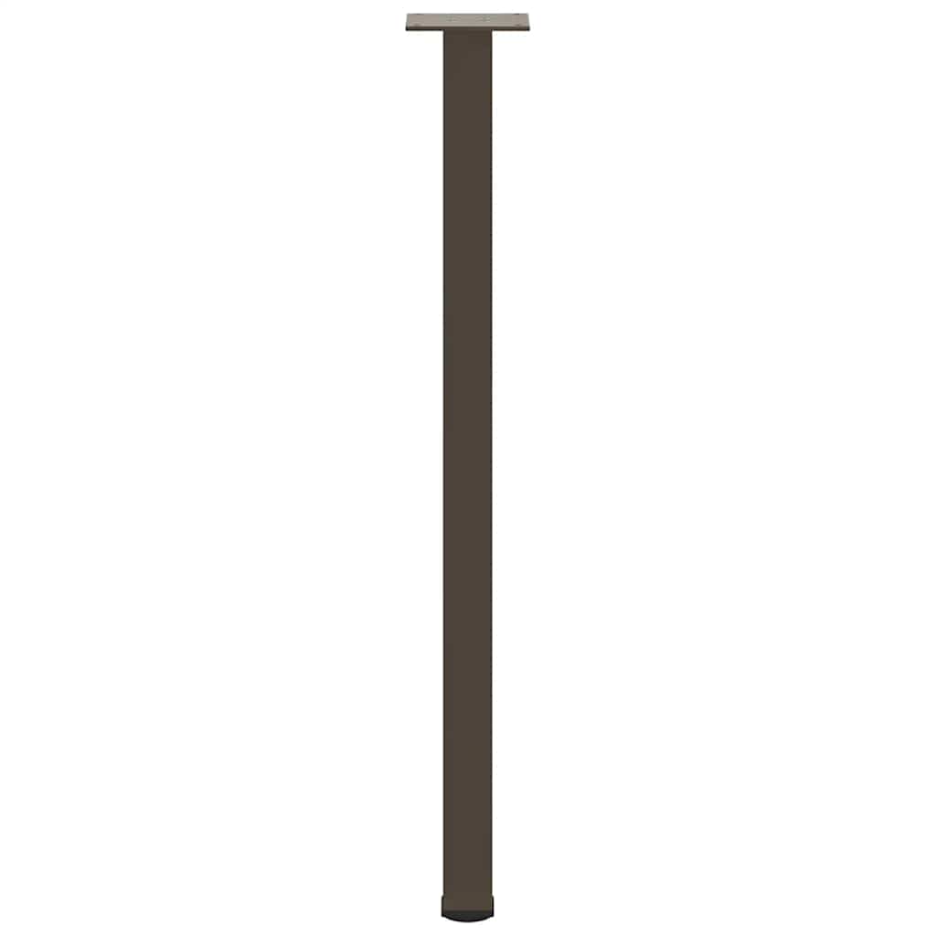 Console Table Legs 4 pcs Natural Steel 72-74 cm Steel