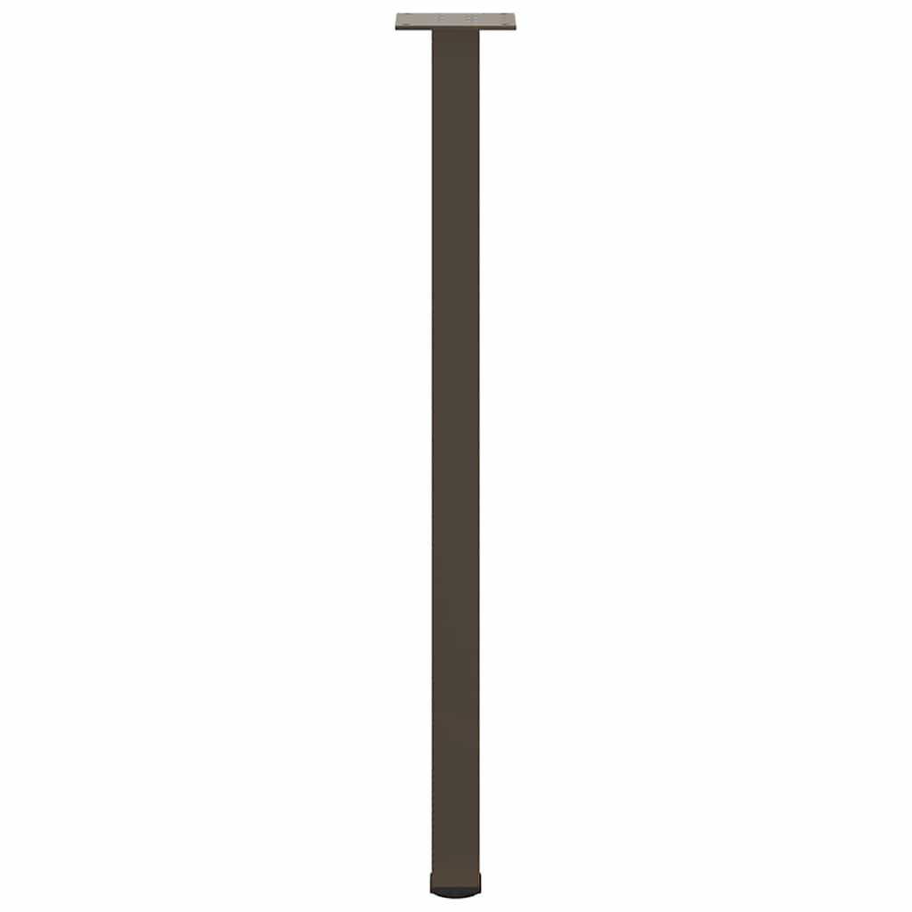 Console Table Legs 4 pcs Natural Steel 72-74 cm Steel