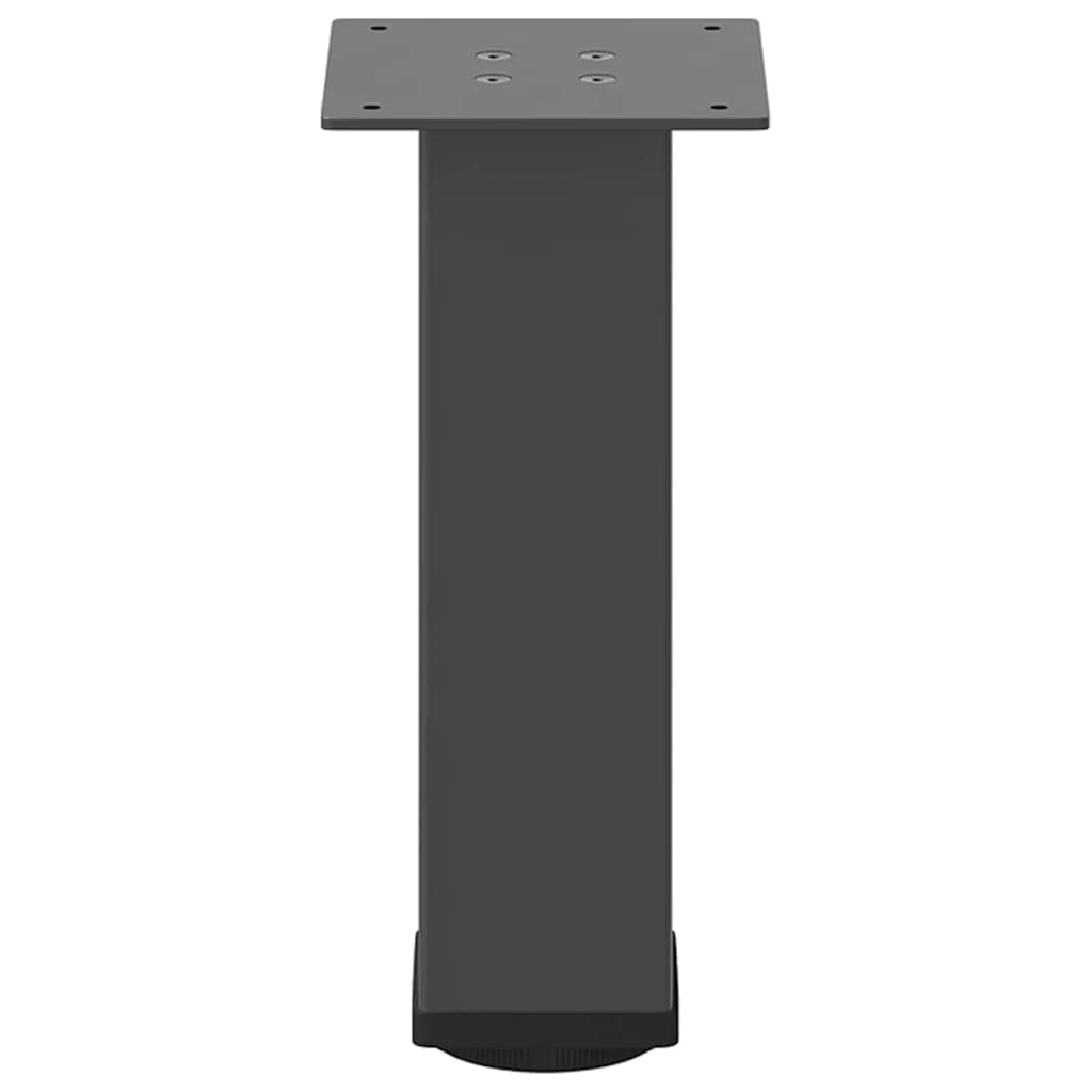 Coffee Table Legs 4 pcs Anthracite 42-44 cm Steel