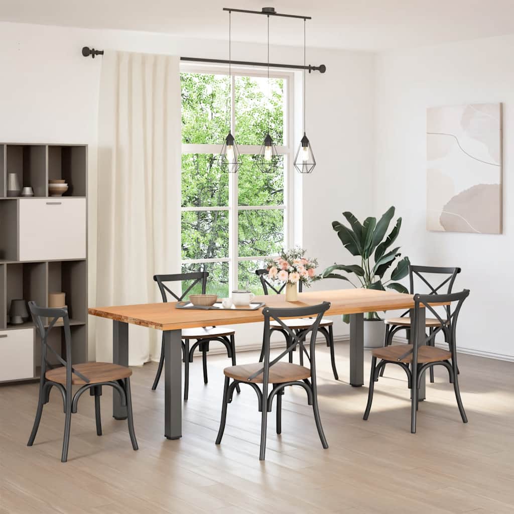Console Table Legs 4 pcs Anthracite 72-74 cm Steel