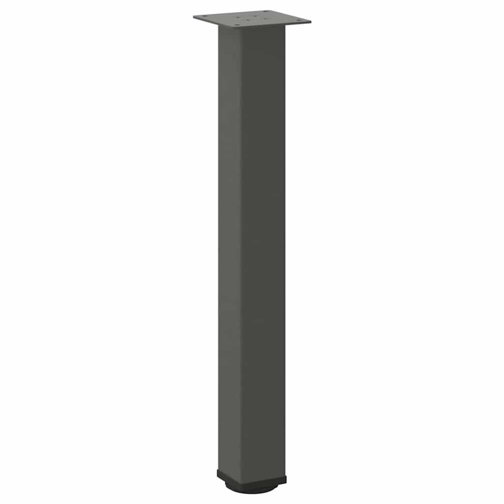 Console Table Legs 4 pcs Anthracite 72-74 cm Steel