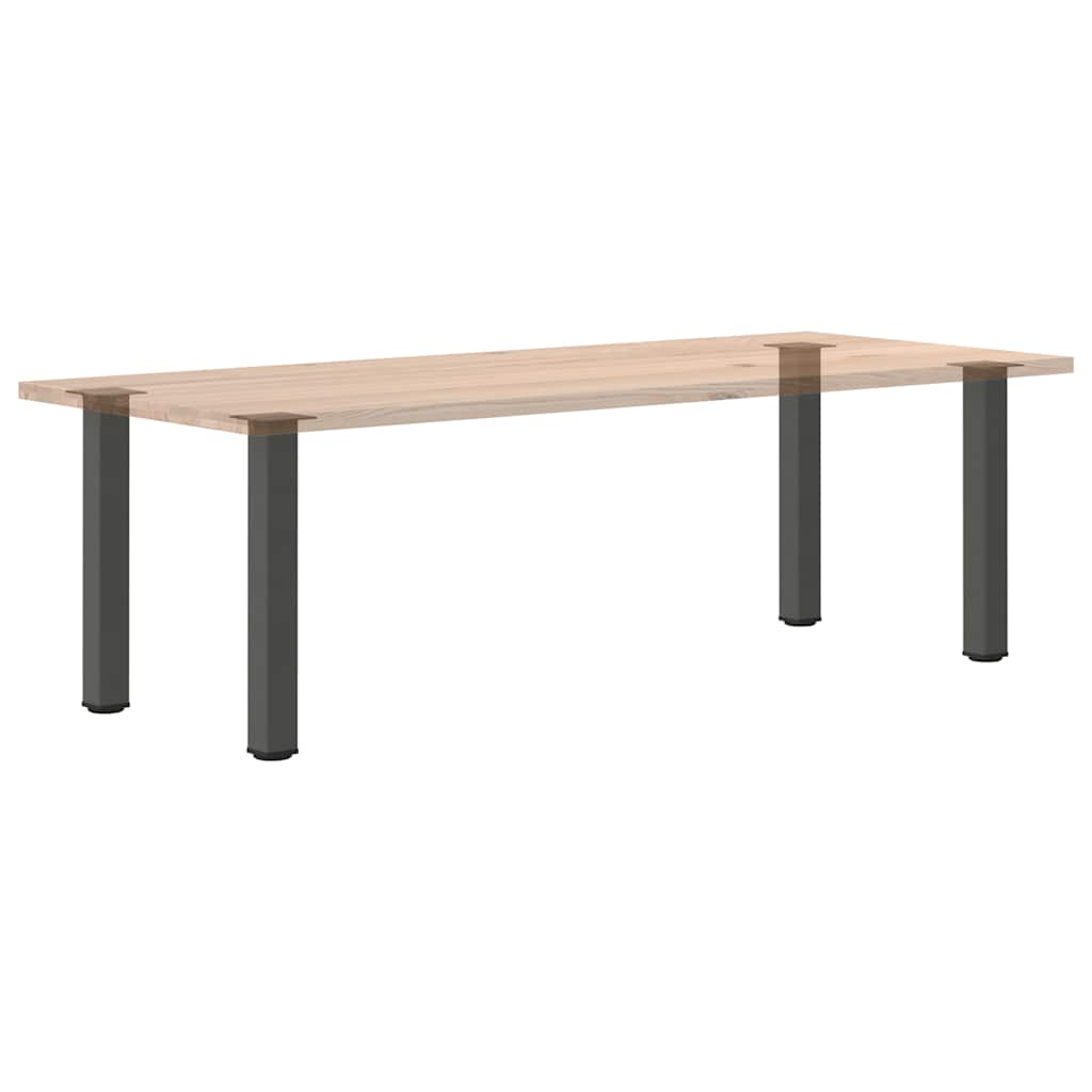Console Table Legs 4 pcs Anthracite 72-74 cm Steel