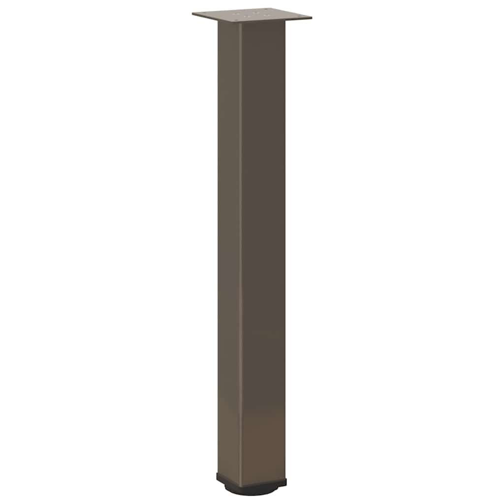 Console Table Legs 4 pcs Natural Steel 72-74 cm Steel