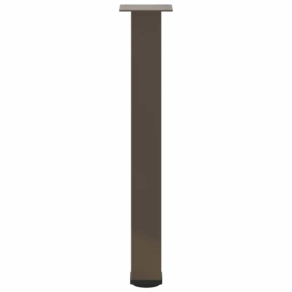Console Table Legs 4 pcs Natural Steel 72-74 cm Steel
