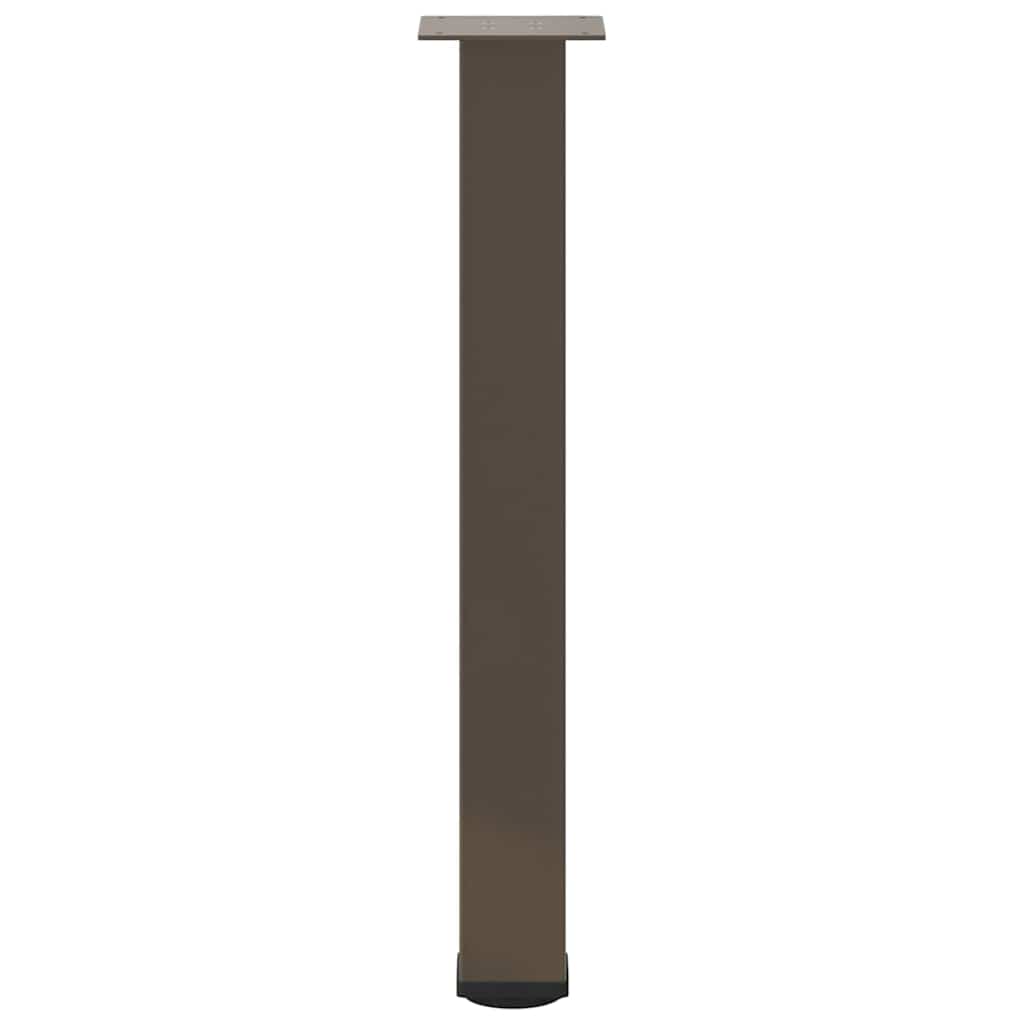 Console Table Legs 4 pcs Natural Steel 72-74 cm Steel