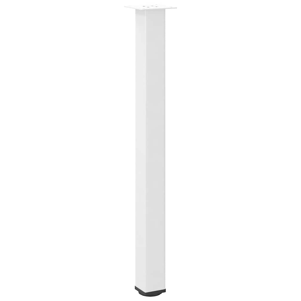 Bar Table Legs 4 pcs White 90-92 cm Steel