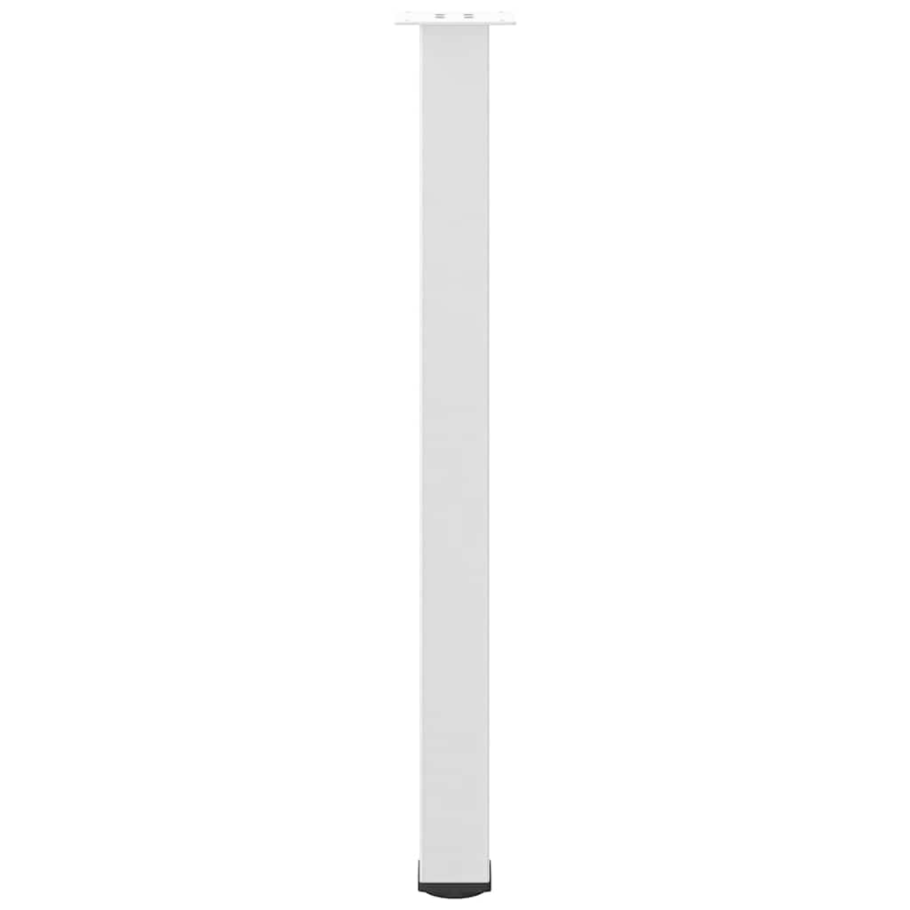 Bar Table Legs 4 pcs White 90-92 cm Steel