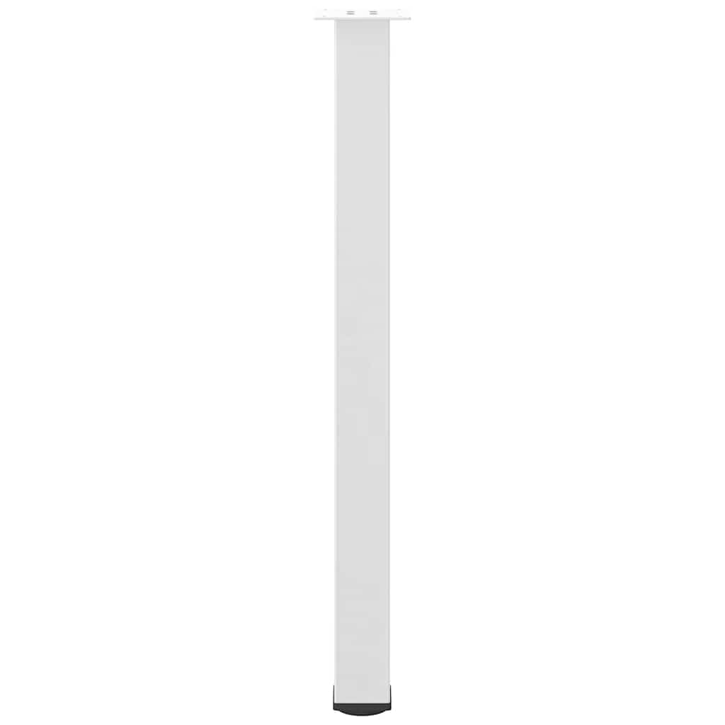 Bar Table Legs 4 pcs White 90-92 cm Steel