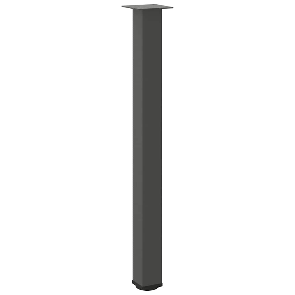 Bar Table Legs 4 pcs Anthracite 90-92 cm Steel