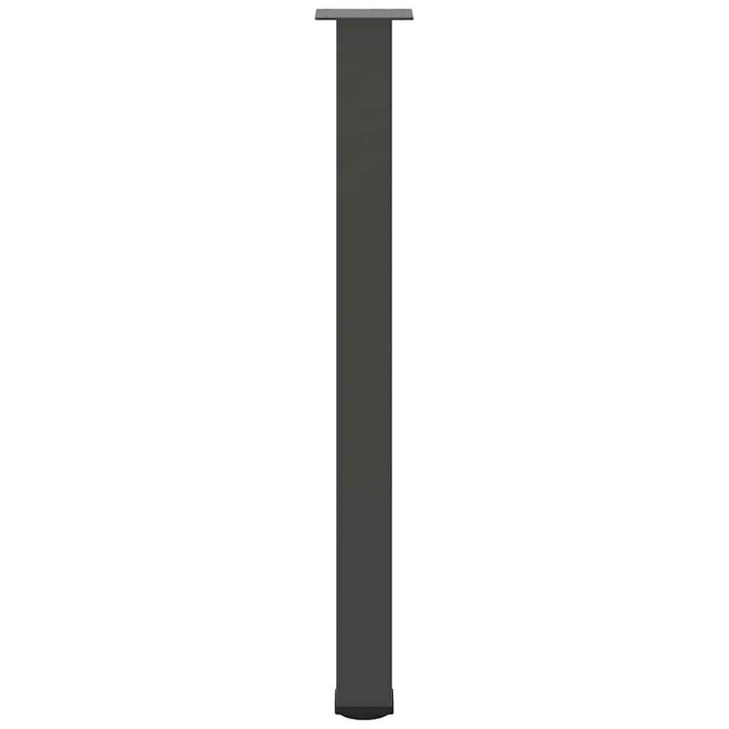 Bar Table Legs 4 pcs Anthracite 90-92 cm Steel