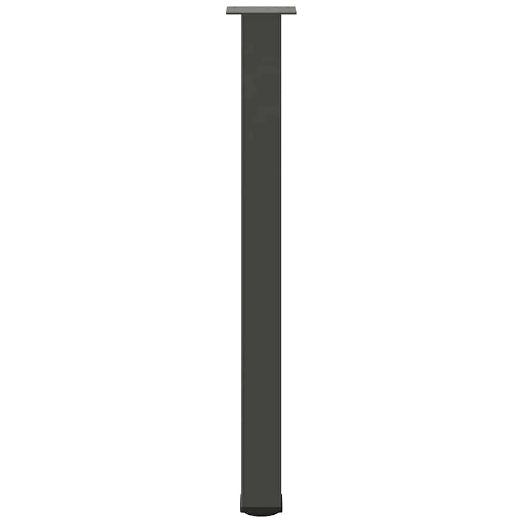 Bar Table Legs 4 pcs Anthracite 90-92 cm Steel
