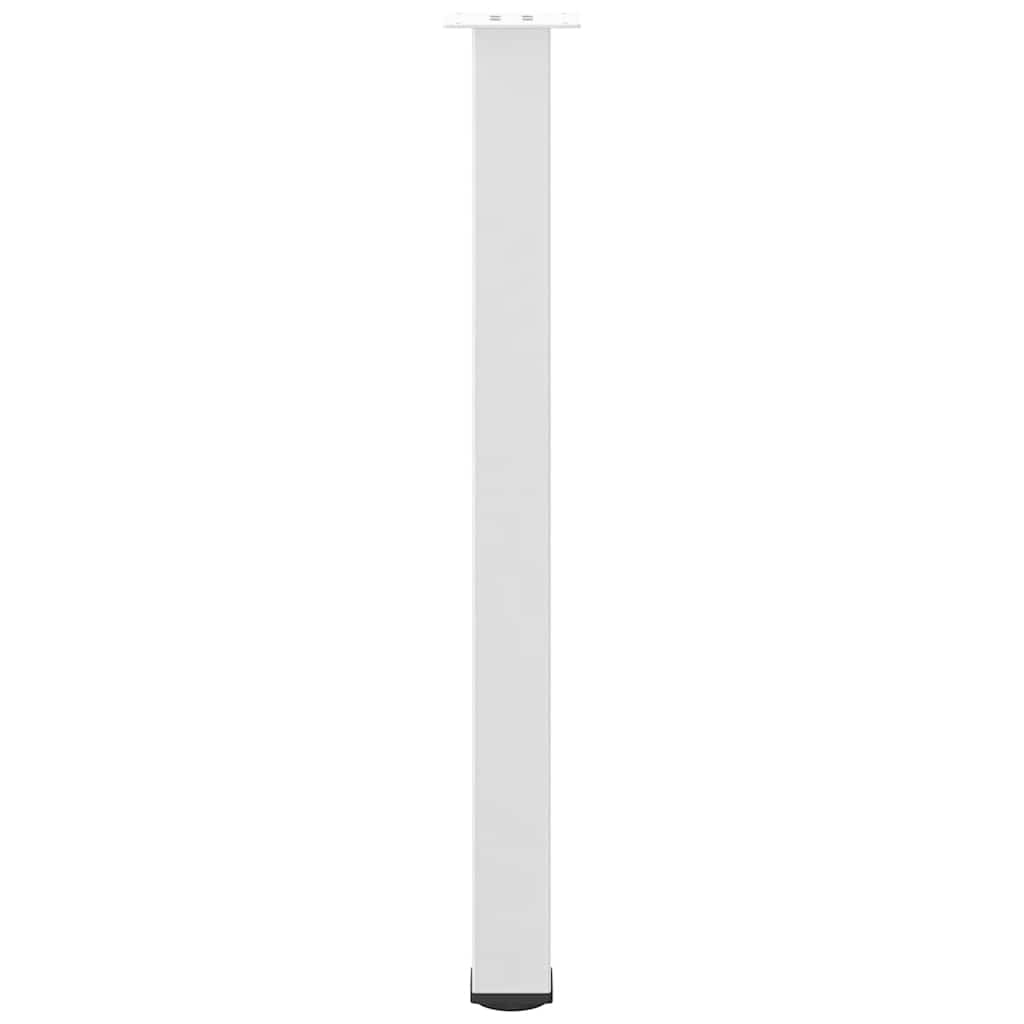 Bar Table Legs 4 pcs White 100-102 cm Steel