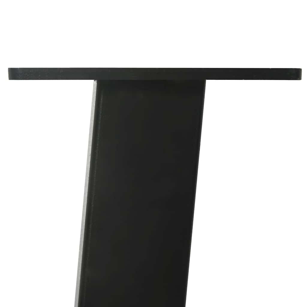 Coffee Table Legs 4 pcs Black 30 cm Steel