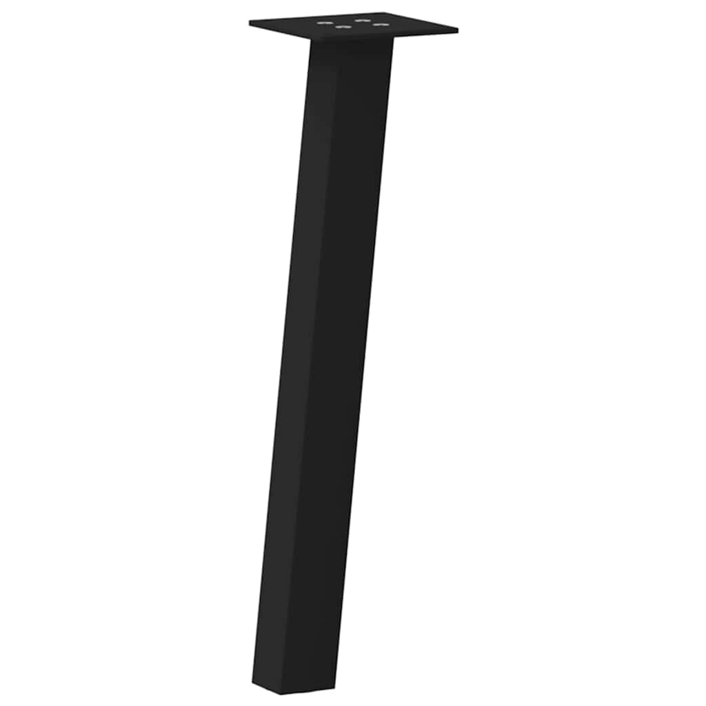 Coffee Table Legs 4 pcs Black 42 cm Steel