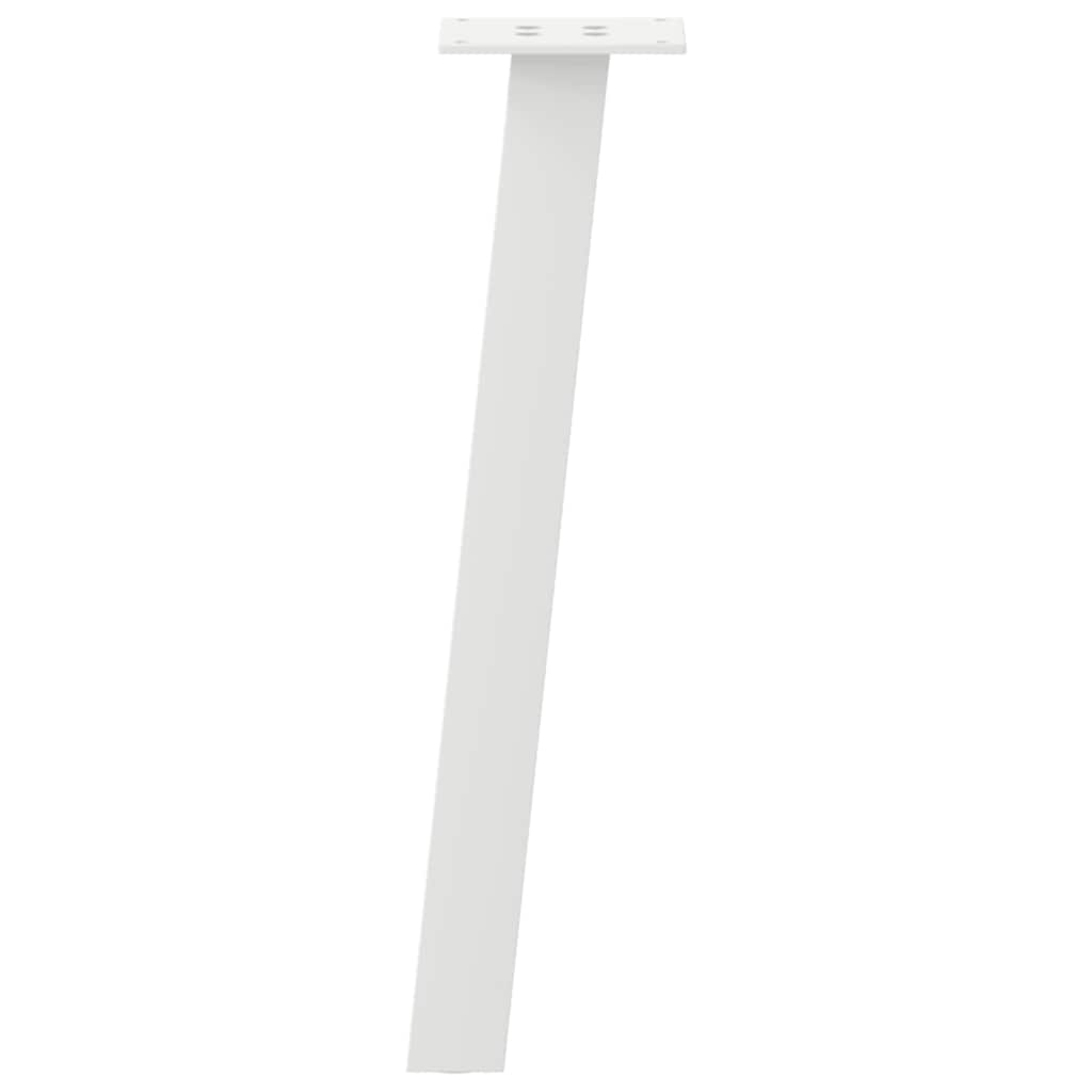 Coffee Table Legs 4 pcs White 42 cm Steel