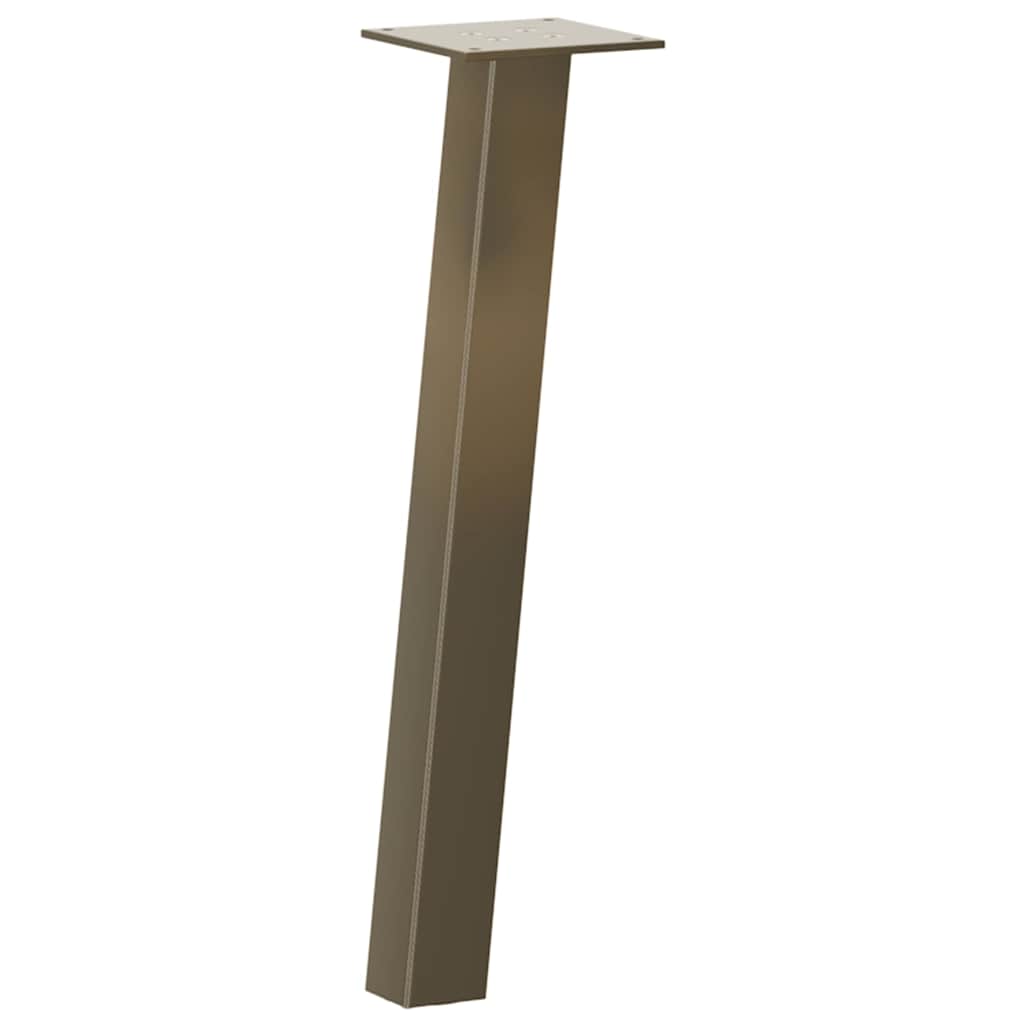 Coffee Table Legs 4 pcs Natural Steel 42 cm Steel