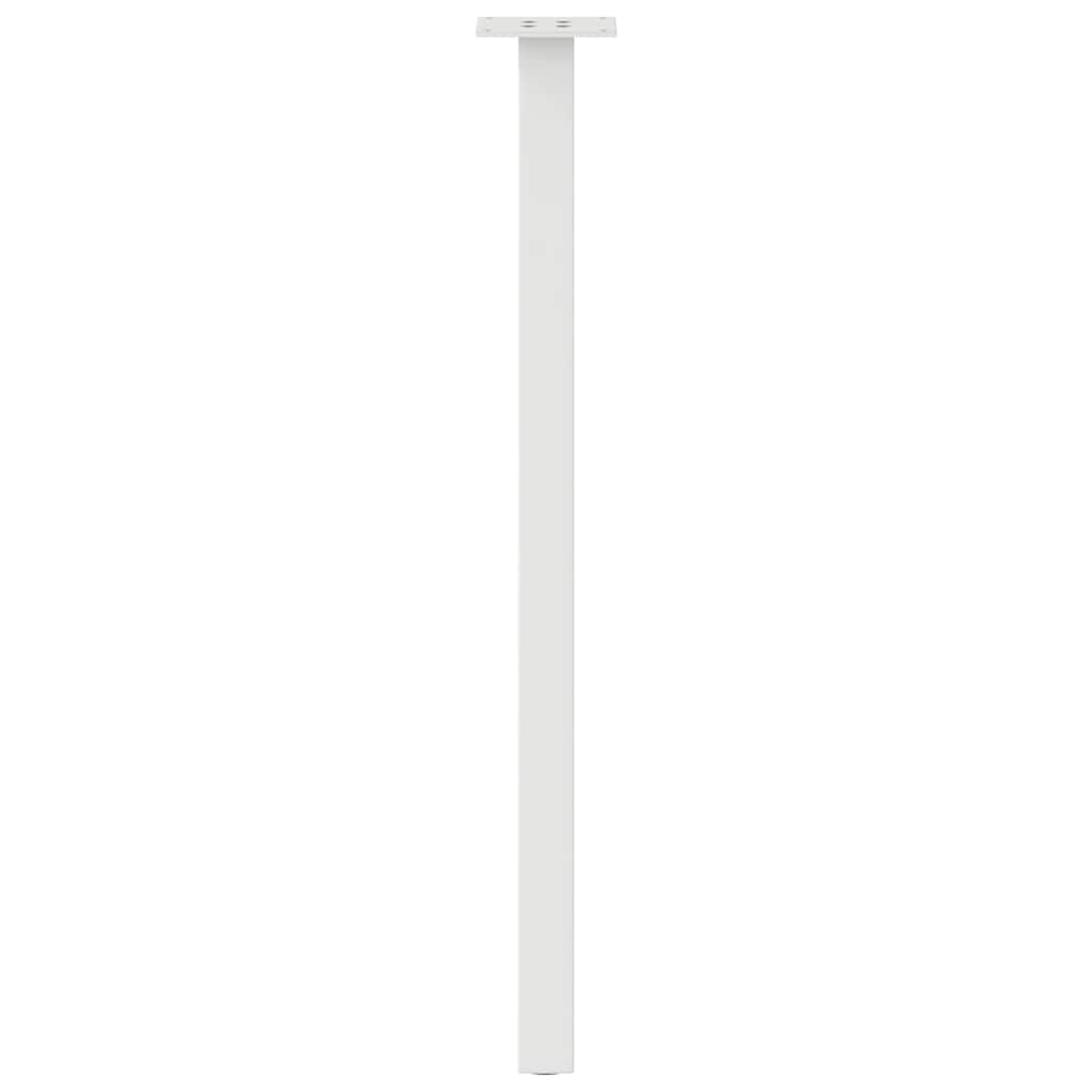 Console Table Legs 4 pcs White 72 cm Steel