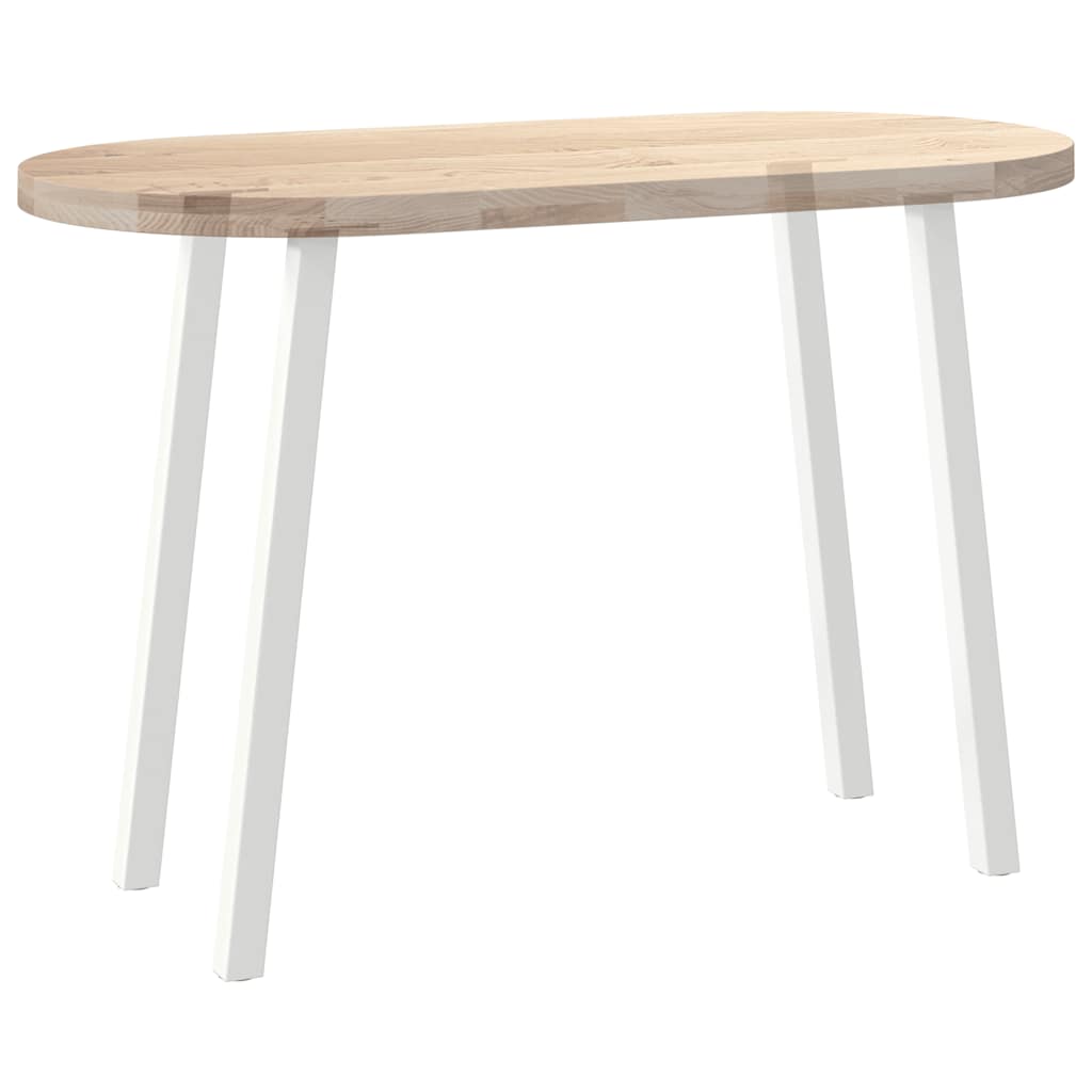 Console Table Legs 4 pcs White 72 cm Steel