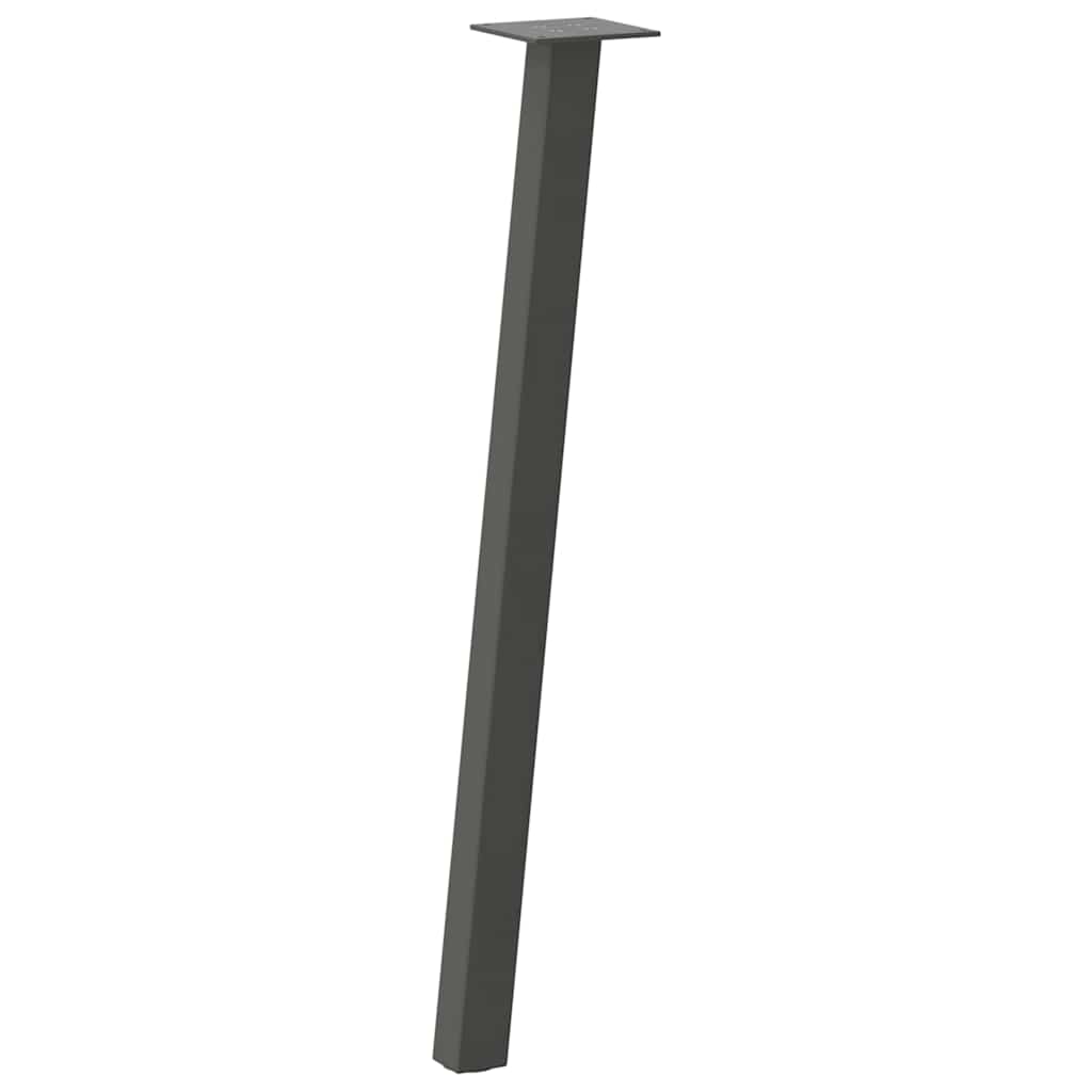 Console Table Legs 4 pcs Anthracite 72 cm Steel
