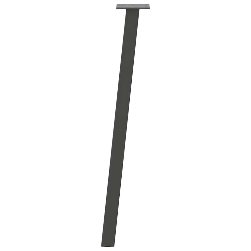 Console Table Legs 4 pcs Anthracite 72 cm Steel