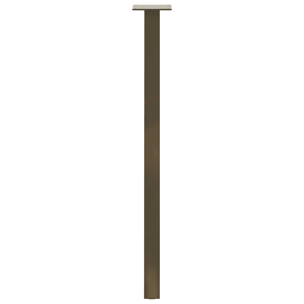 Console Table Legs 4 pcs Natural Steel 72 cm Steel