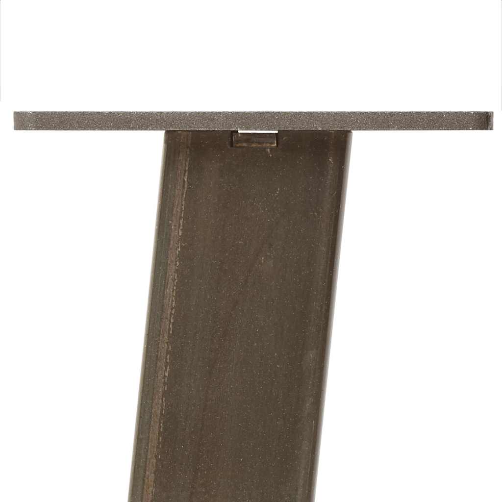 Console Table Legs 4 pcs Natural Steel 72 cm Steel