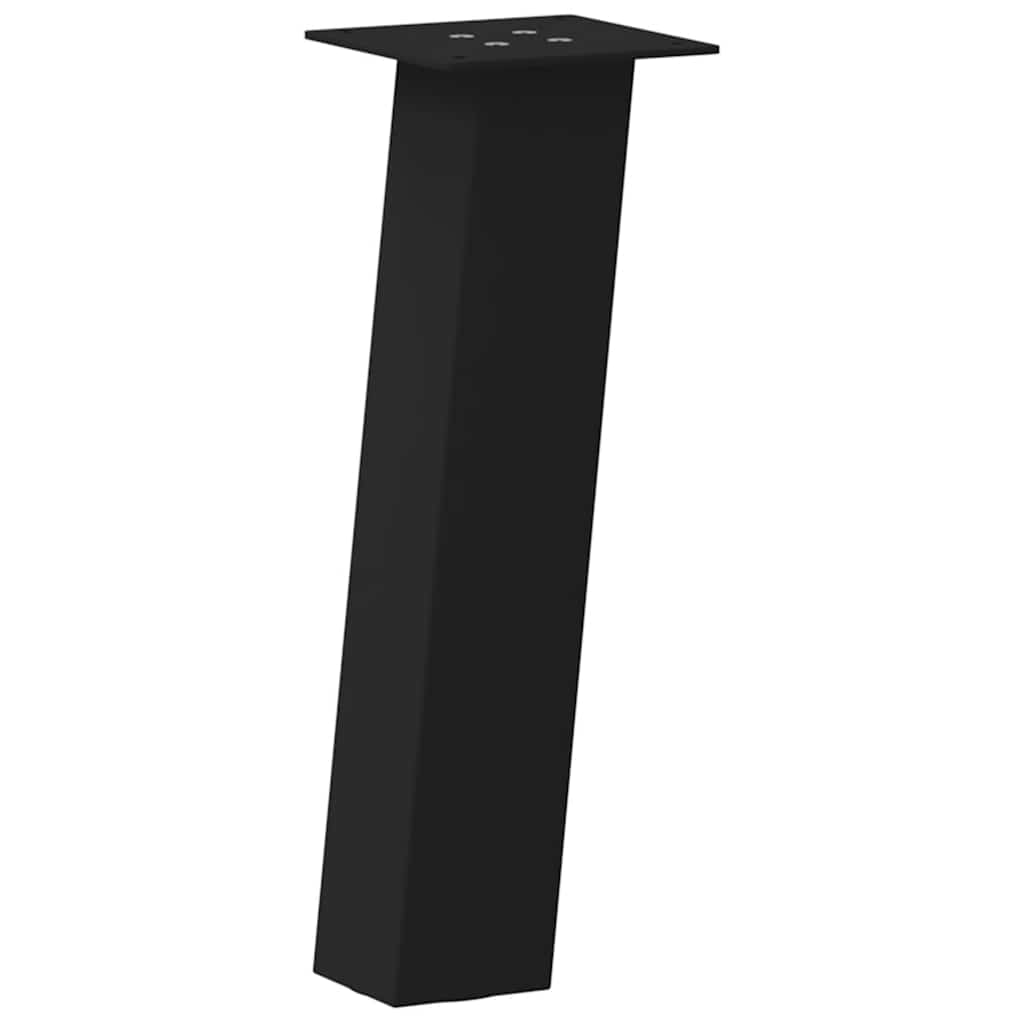 Coffee Table Legs 4 pcs Black 42 cm Steel