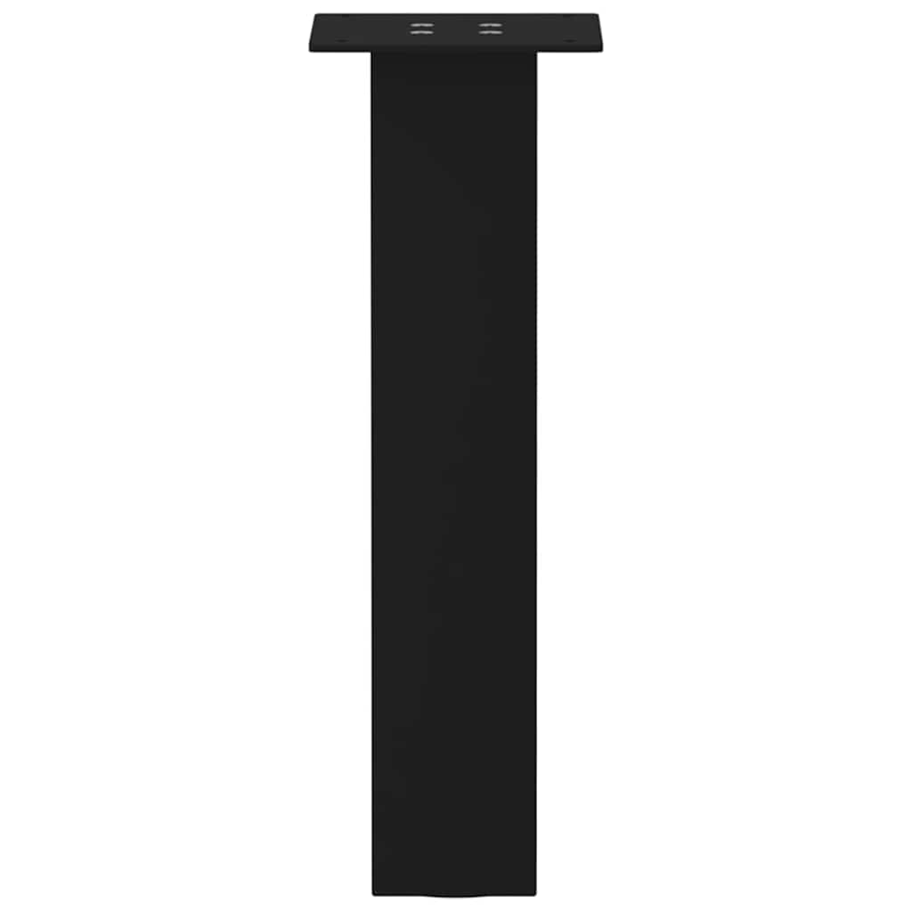 Coffee Table Legs 4 pcs Black 42 cm Steel