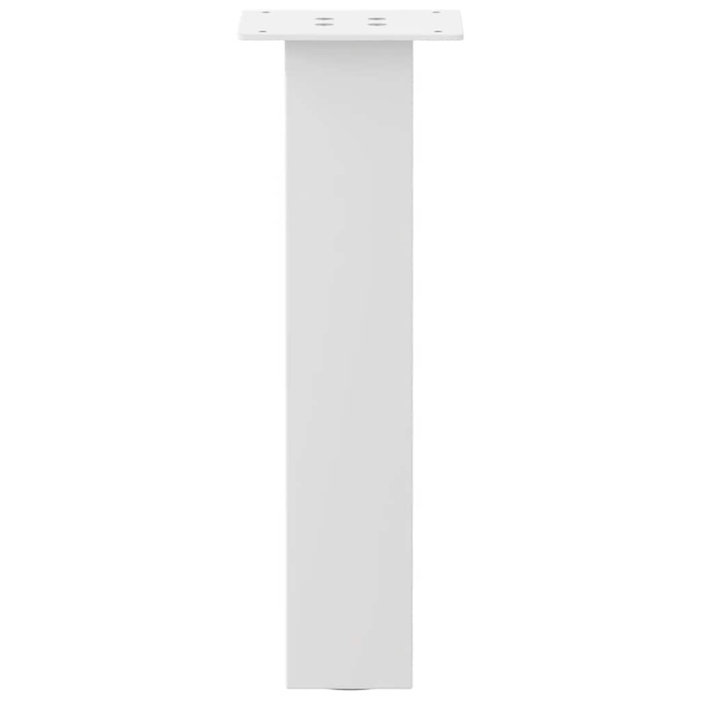 Coffee Table Legs 4 pcs White 42 cm Steel