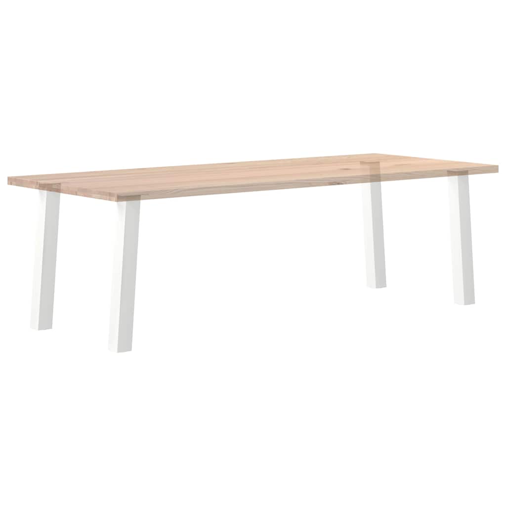 Console Table Legs 4 pcs White 72 cm Steel