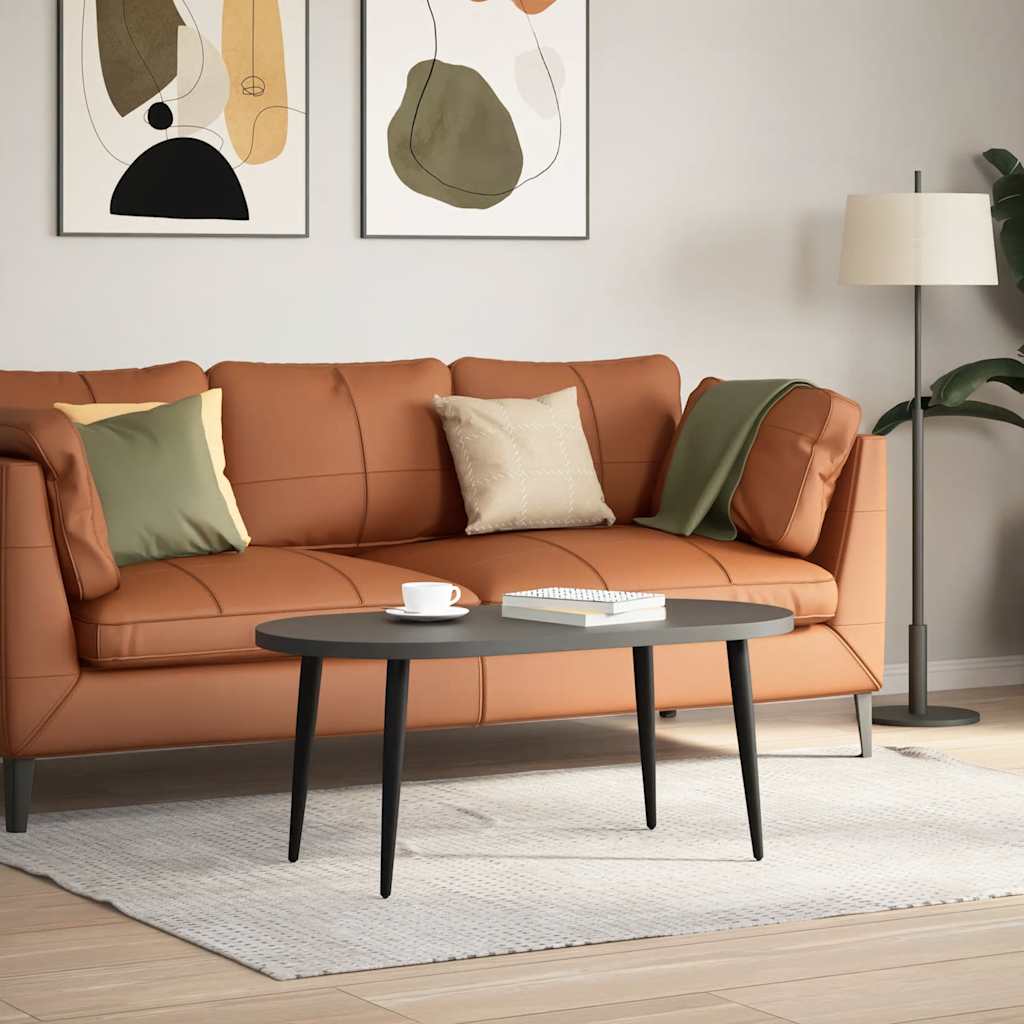 Coffee Table Legs Conical Shape 4 pcs Black 30-31 cm Steel