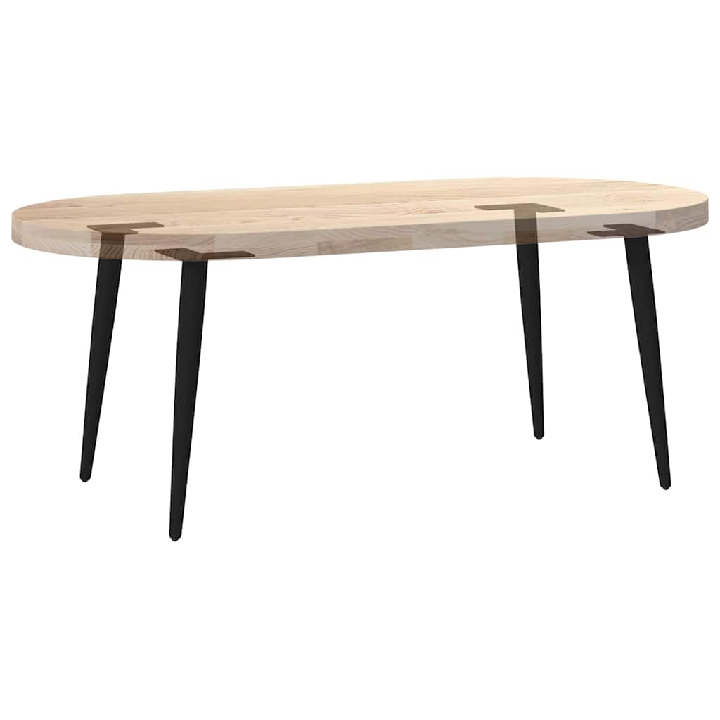Coffee Table Legs Conical Shape 4 pcs Black 30-31 cm Steel