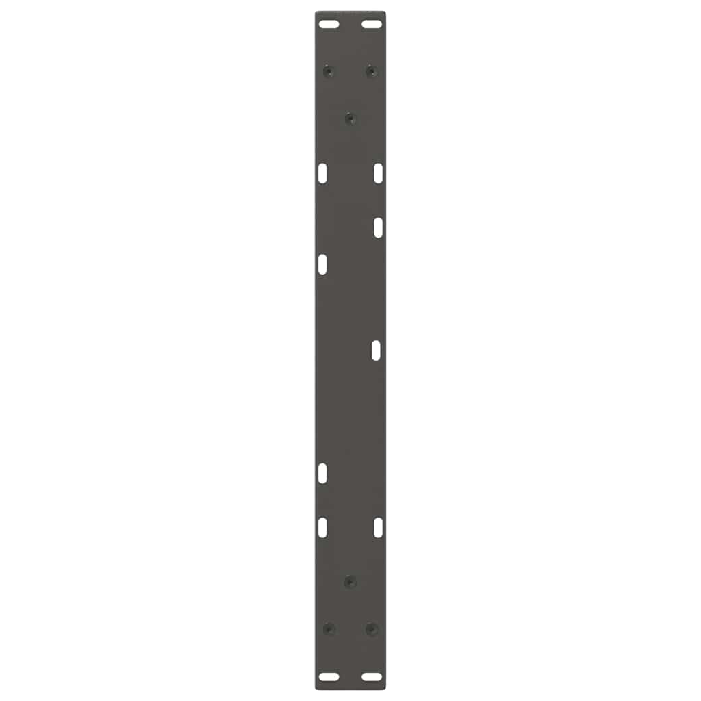 Coffee Table Legs V-Shape 2 pcs Anthracite 50x(30-31.3) cm Steel