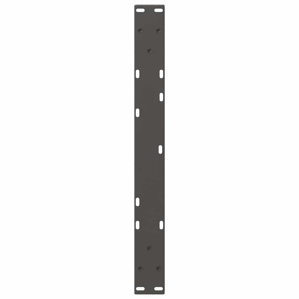Coffee Table Legs V-Shape 2 pcs Anthracite 60x(30-31.3) cm Steel