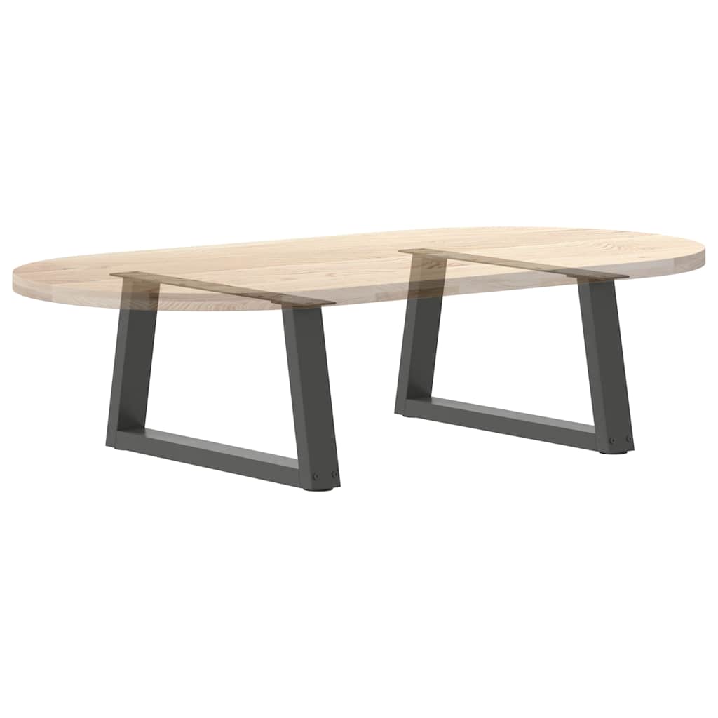 Coffee Table Legs V-Shape 2 pcs Anthracite 60x(30-31.3) cm Steel