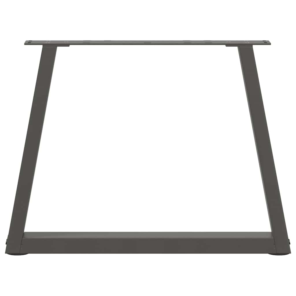 Coffee Table Legs V-Shape 2 pcs Anthracite 50x(42-43.3) cm Steel