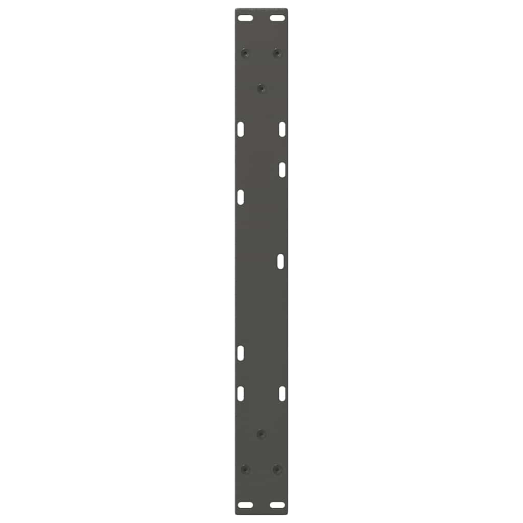 Coffee Table Legs V-Shape 2 pcs Anthracite 50x(42-43.3) cm Steel