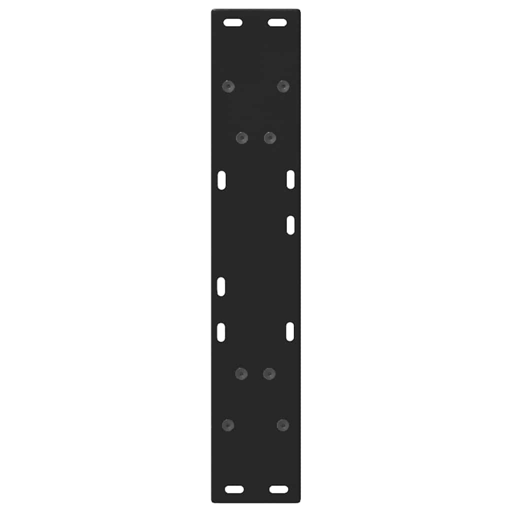 Coffee Table Leg | Set of 2 | Black | Powder-coated steel | 60 cm x 72 cm