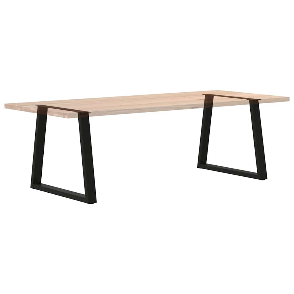 Dining Table Leg | Set of 2 | Black | Powder-coated steel