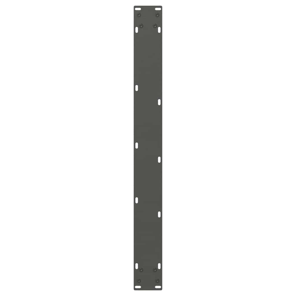 Dining Table Legs V-Shape 2 pcs Anthracite 80x(72-73.3) cm Steel