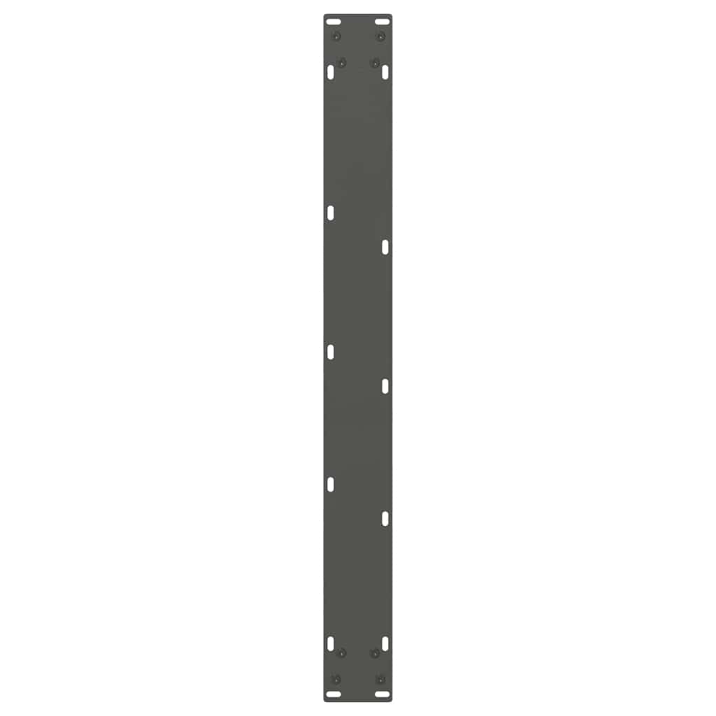Dining Table Legs V-Shape 2 pcs Anthracite 90x(72-73.3) cm Steel