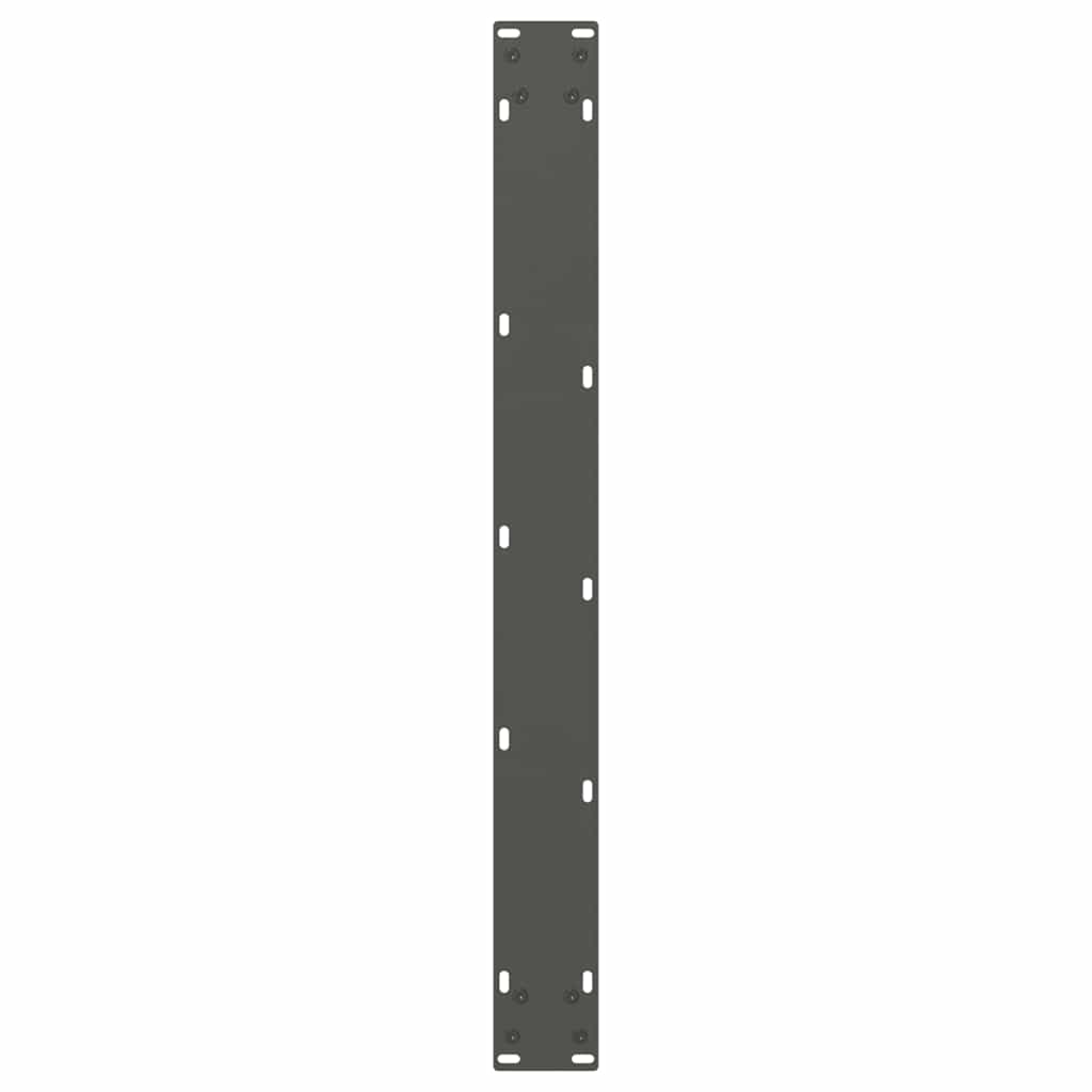 Dining Table Legs V-Shape 3 pcs Anthracite 70x(72-73.3) cm Steel