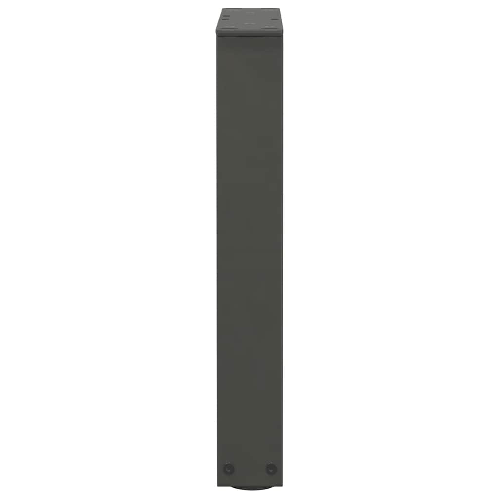 Coffee Table Legs V-Shape 2 pcs Anthracite 28x(42-43.3) cm Steel