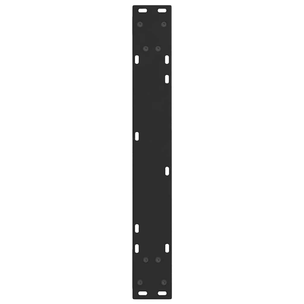 Dining Table Leg | Black | Powder-coated steel | 60 cm wide