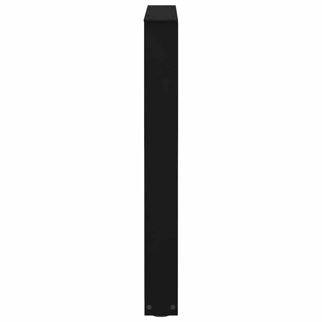 Dining Table Leg | Black | Powder-coated steel | Medium