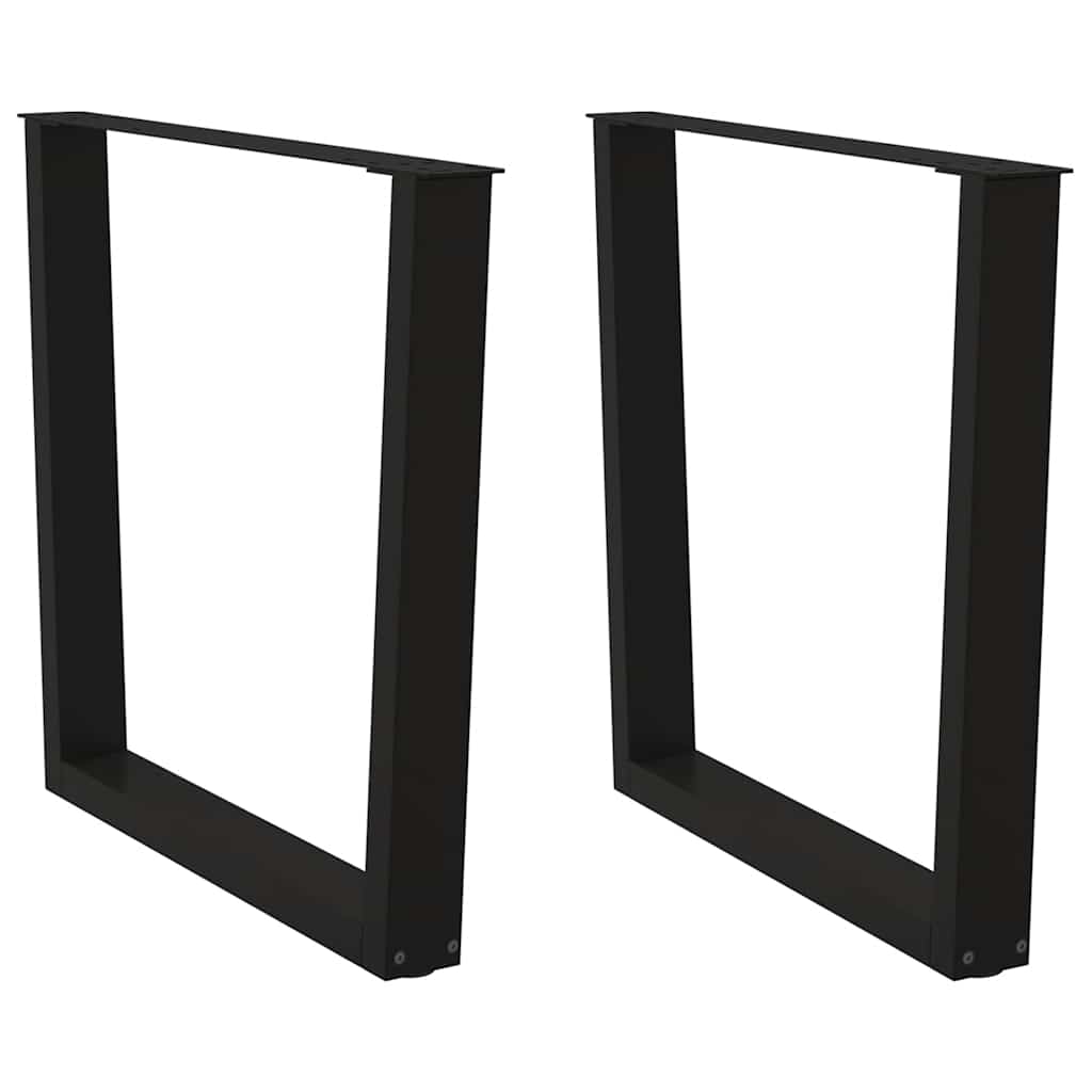 Dining Table Leg | Black | Powder-coated steel | High Table Leg