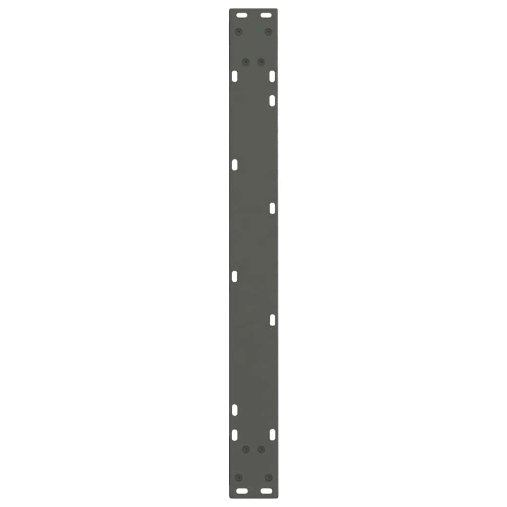 Dining Table Legs V-Shape 2 pcs Anthracite 80x(72-73.3) cm Steel